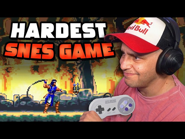 They told me this was the hardest SNES game ever, so I beat it.