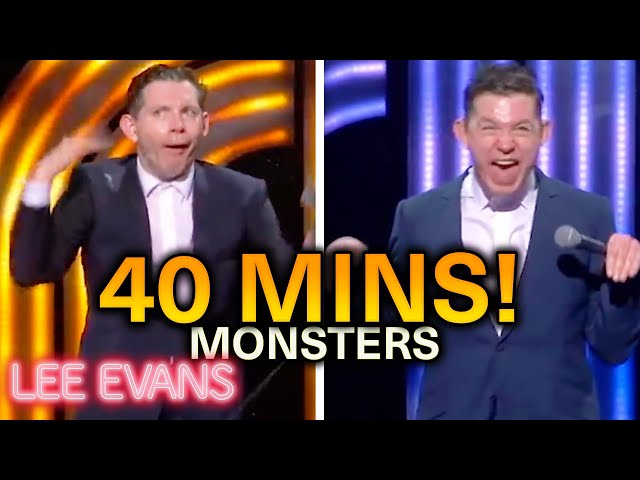 40 Minutes Of Lee Evans Monsters Tour | Both Parts | Lee Evans
