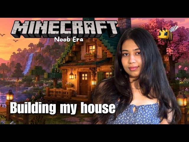 Making My First House in Minecraft