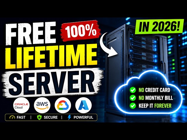 How i got a 100 free lifetime server in 2026