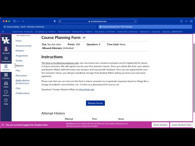 Course Planning in Canvas (for Library Science students)