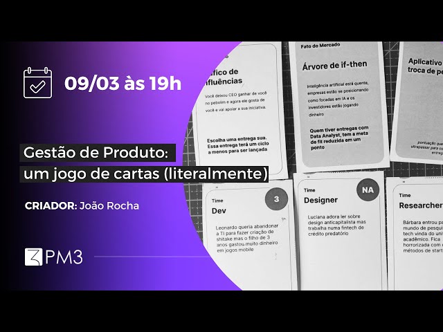 Gestão de Produto: um jogo de cartas (literalmente)