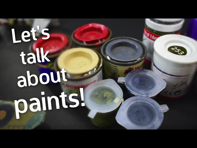 From Enamel to Acrylic, Humbrol to Vallejo - Let's talk about my experiences with PAINTS!