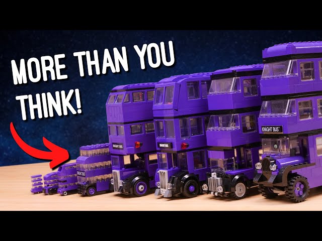 Every LEGO Harry Potter Knight Bus!