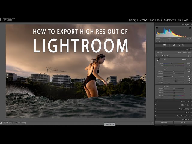 How To Export Photos Out Of Lightroom With NO Loss Of Quality (a few simple tweaks)