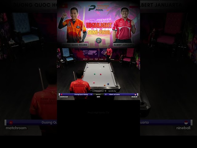 Rack 1 | Duong Quoc Hoang vs Albert Januarta | Premier League Pool