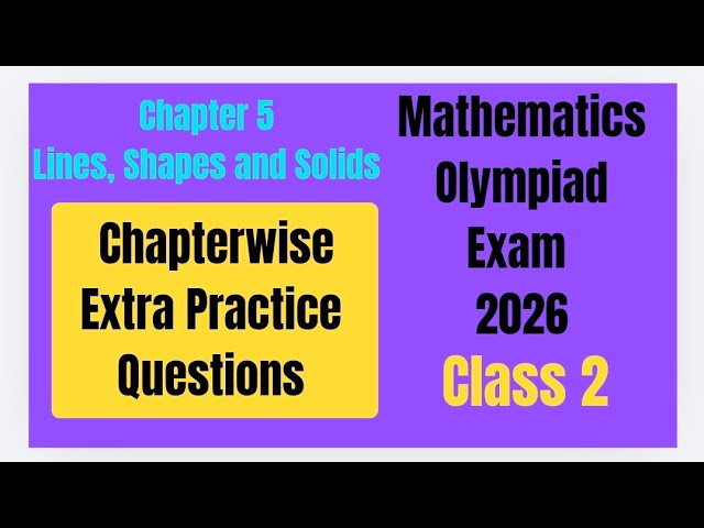 Maths Olympiad Exam 2026/Chapterwise Extra Practice Questions For Class 2/Maths Olympiad Grade 2