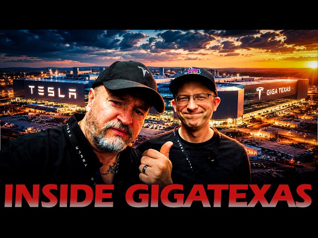Tesla Giga Texas Tour, Cybercab and Roadster Updates