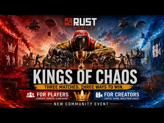 Rust Mobile NEW Community Event Explained! (Kings of Chaos) #rustmobile