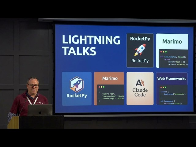 Lightning talks: PyCon Ireland 2025