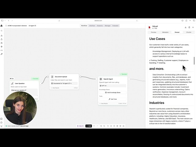 StackAI Platform Overview