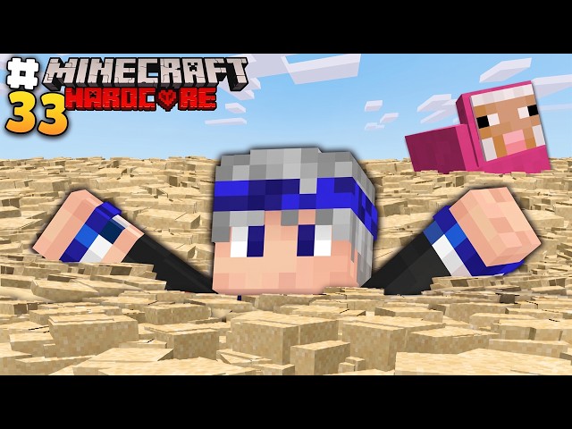 I Built an INSANE Sand Farm in Minecraft Hardcore 😱 (Unlimited Sand!) @NinjaaVersee 