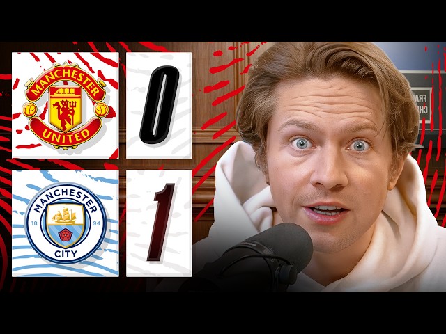 MAN UNITED LOSE CONTROVERSIAL MANCHESTER DERBY!