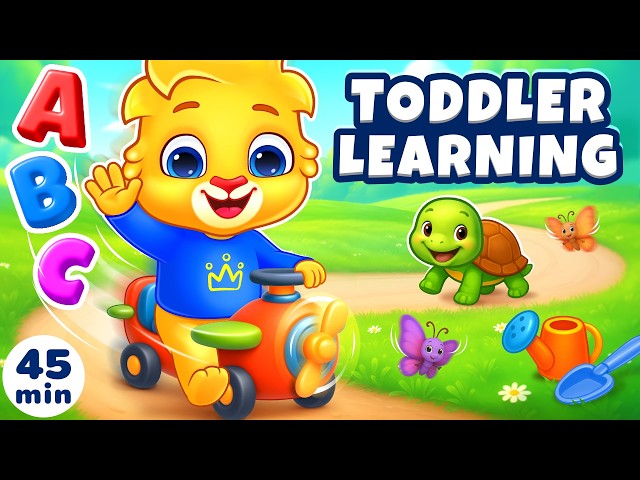 Toddler Learning First Words, Colors, ABCs & Songs | Baby Learning Video with Lucas for Preschoolers