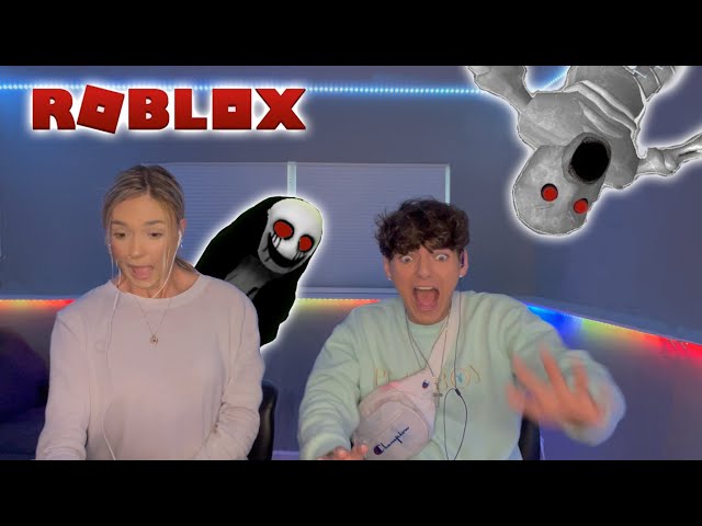 Making My Friend Play Roblox HORROR Games!