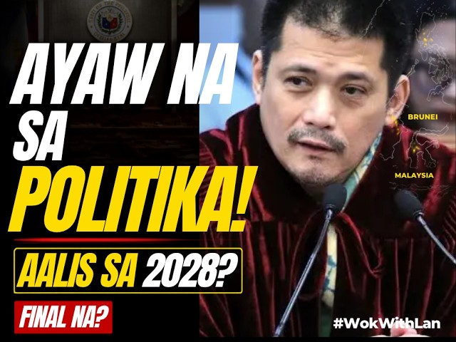 SENADOR ROBIN PADILLA, FINAL NA! AALIS NG PILIPINAS PAG 2028—“HINDI AKO BAGAY SA POLITIKA!”