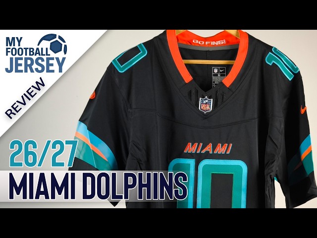 Miami Dolphins Alternate Jersey 26/27 Hill (KitMM1) Fan Version Review
