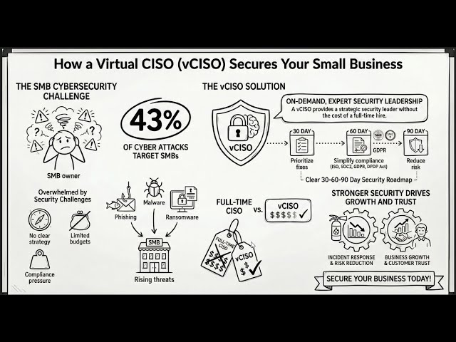 vCISO Explained: Cybersecurity Made Simple for SMBs & Start-ups
