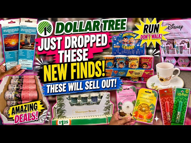 SHOP WITH ME DOLLAR TREE😱DOLLAR TREE JUST DROPPED THESE NEW FINDS! #newvideo #dollartree