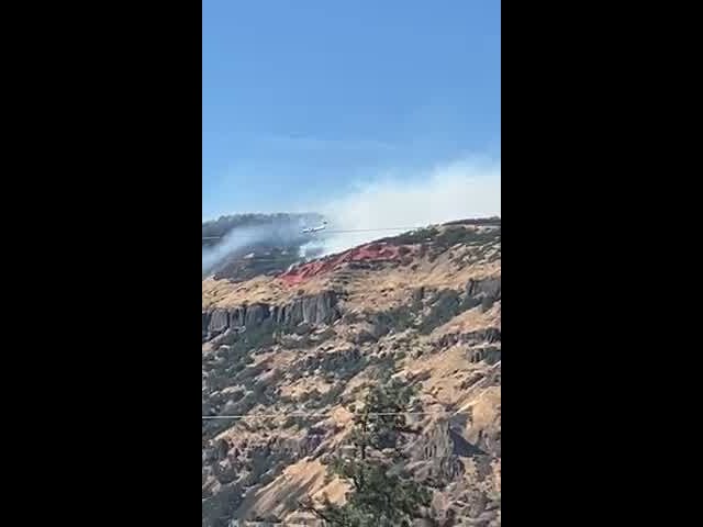 Fire in Lyle, WA sparks evacuations