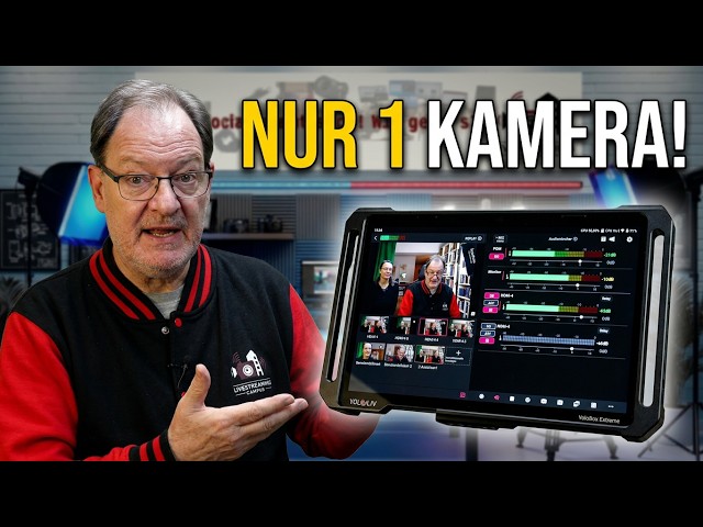 Video Podcast mit nur EINER Kamera So erzeugst du professionelle Sprecher Perspektiven! #yolobox