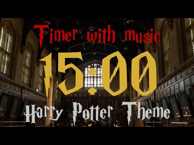 15 Minute Harry Potter Timer with Enchanting Music and Mystical Background