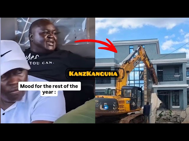 These is the man whose house was demolished in mururui due to land dispute 🤔😡