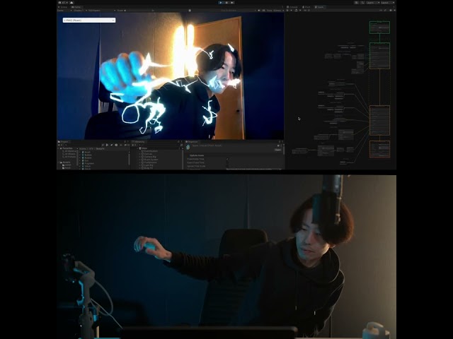 VFX with Unity AR Foundation #shorts