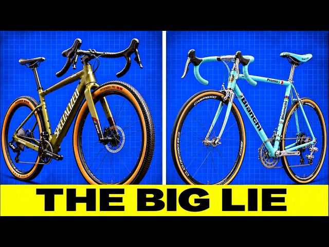 Gravel Bikes vs Road Bikes — The Marketing Lie Nobody Wants to Admit
