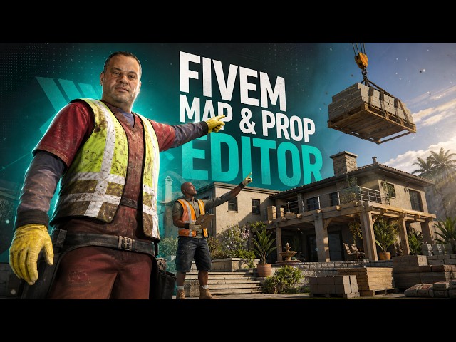 FiveM Map Editor — Props, Peds, Lights, Brush & YMAP Export