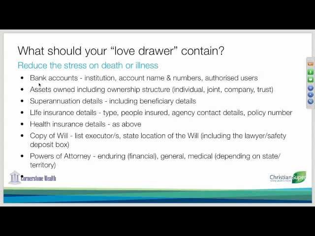 10 What should your "love drawer" contain?