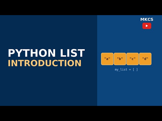 Python Lists Introduction | What is a List in Python? | Python for Beginners