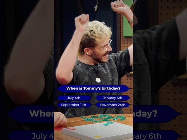 Happy Birthday Tommy!