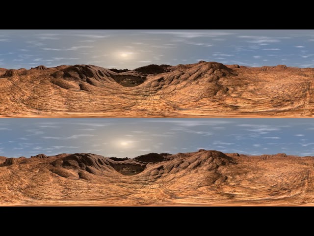 Shadertoy - Desert canyon [VR360, 8K]