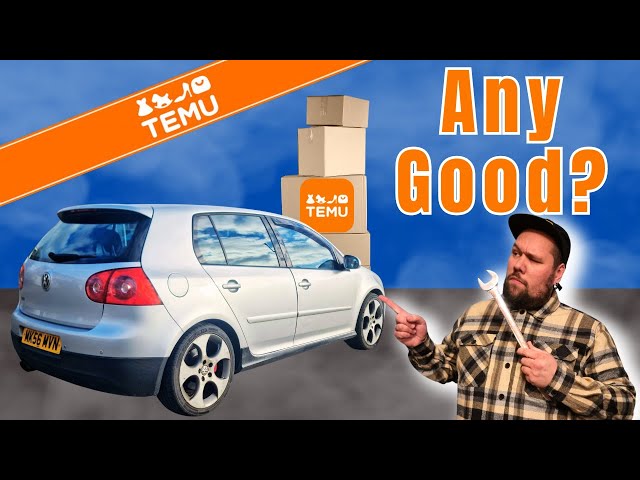 Upgrading and fixing my car using ONLY TEMU parts