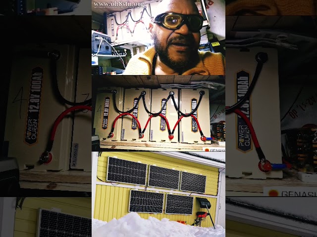 Why not 24 or 48 volts for the off-grid ham shack  #hamradio #shorts