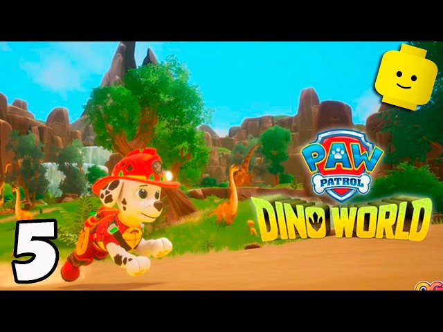 PAW Patrol Dino World Videogame: Episode 5 The Jungle | US English | PC Gameplay