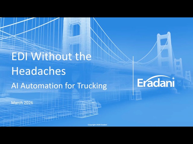 EDI Without the Headaches: AI Automation for Trucking