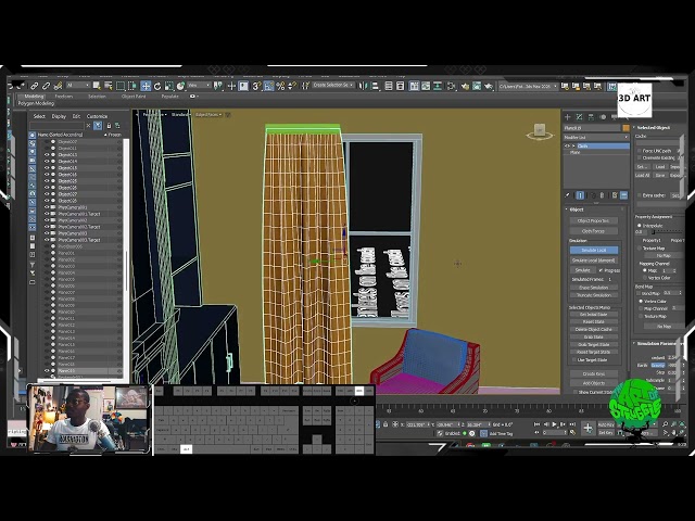 Every Cloth Simulation in 3dsMax tutorials full