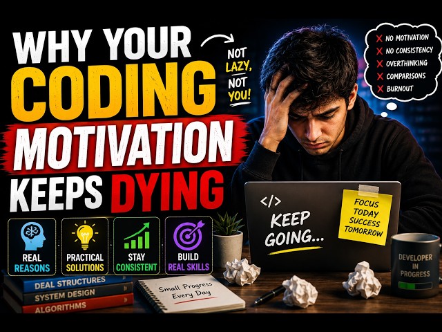 The Real Reason You Can’t Stay Consistent in Coding