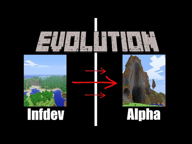 Updating from INFDEV to ALPHA (Minecraft Evolution Ep7)