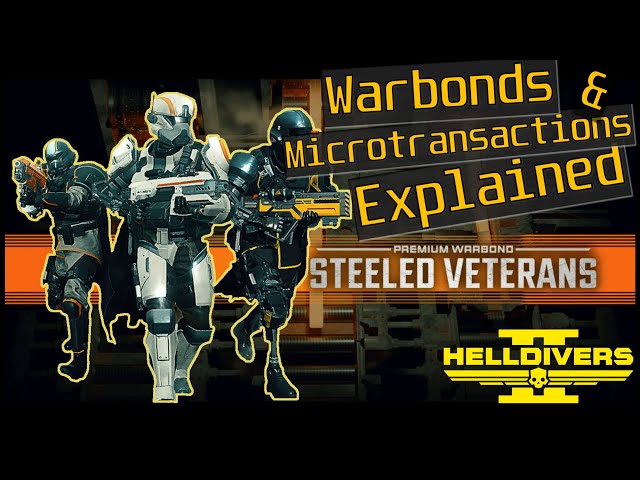 Helldivers 2: Warbonds and microtransactions explained