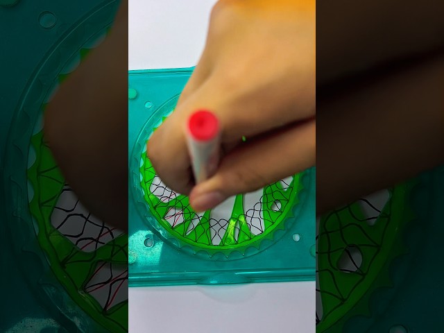 Watch This Design Transform With Every Turn #asmr #art #spirograph