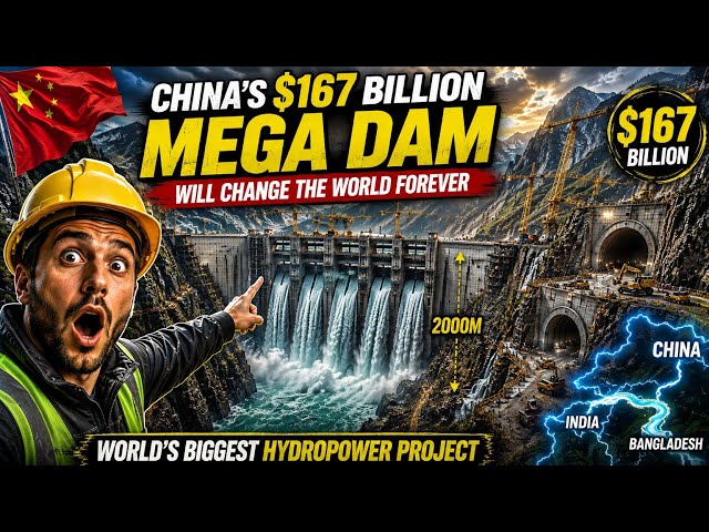 China's $167 Billion Mega Dam Will Change the World Forever | World's Biggest Hydropower Project