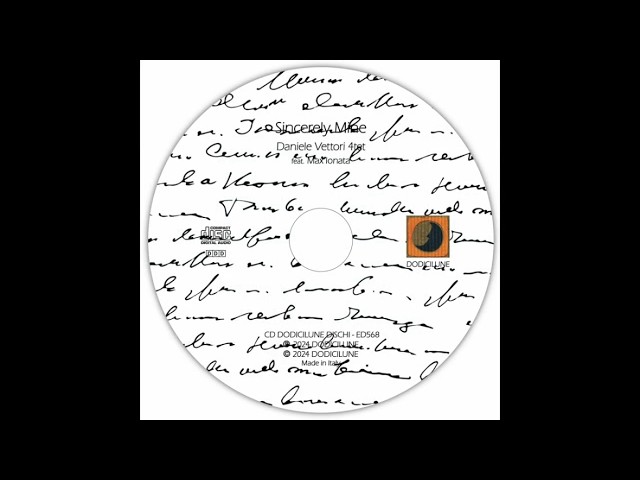 DANIELE VETTORI - Sincerely Mine