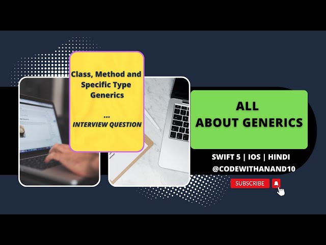 Generics In Swift 5 | Class, Method and Specific Type #generics #swiftprogramming #iosdeveloper #ios