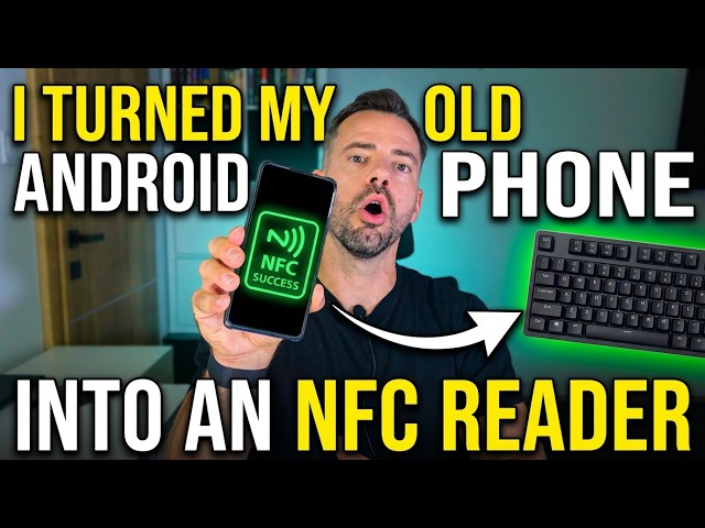 I Turned My Old Android Phone into an NFC Reader