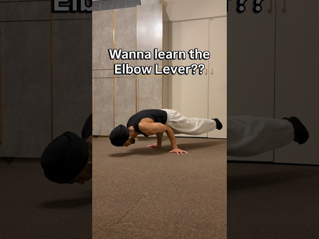 Wanna Learn the Elbow Lever 🏆✅ #motivation #calisthenics #tutorial #beginner