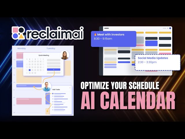 Reclaim AI: The AI Calendar That Optimize Your Schedule