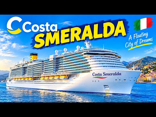 Costa Smeralda Cruise Ship || Costa Cruises Italian Crusie Ship 